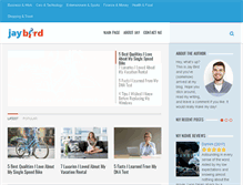 Tablet Screenshot of jaybirdblog.com